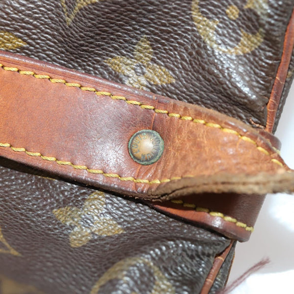 LOUIS VUITTON Monogram Saumur 35 Shoulder Bag M42254 LV Auth bs33791
