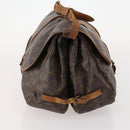 LOUIS VUITTON Monogram Saumur 35 Shoulder Bag M42254 LV Auth bs33791-4