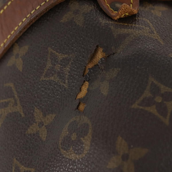 LOUIS VUITTON Monogram Saumur 35 Shoulder Bag M42254 LV Auth bs33791