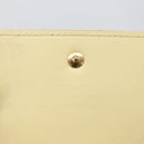 LOUIS VUITTON Monogram Vernis Walker Geldbörse Lime Yellow M91074 LV Auth bs33793-19