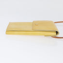 LOUIS VUITTON Monogram Vernis Walker Geldbörse Lime Yellow M91074 LV Auth bs33793-3