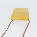 LOUIS VUITTON Monogram Vernis Walker Geldbörse Lime Yellow M91074 LV Auth bs33793-6