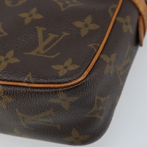 LOUIS VUITTON Monogram Compiegne 23 Clutch Bag M51847 LV Auth bs33796