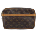 LOUIS VUITTON Monogram Compiegne 23 Clutch Bag M51847 LV Auth bs33796-13