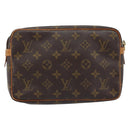 LOUIS VUITTON Monogram Compiegne 23 Clutch Bag M51847 LV Auth bs33796-2