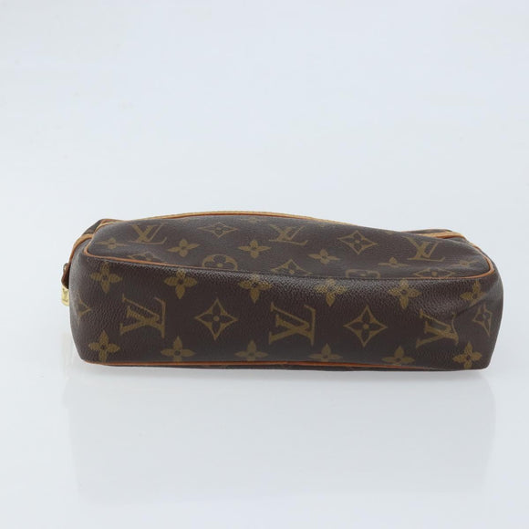 LOUIS VUITTON Monogram Compiegne 23 Clutch Bag M51847 LV Auth bs33796