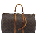 LOUIS VUITTON Monogram Keepall 45 Boston Bag M41428 LV Auth bs33797-2