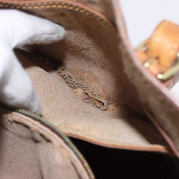 LOUIS VUITTON Monogram Bucket PM Shoulder Bag M42238 LV Auth bs33798