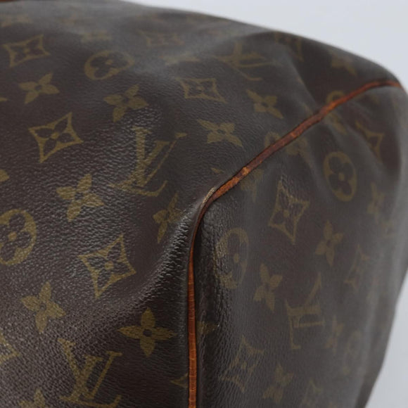 LOUIS VUITTON Monogram Keepall 45 Boston Bag M41428 LV Auth bs33799