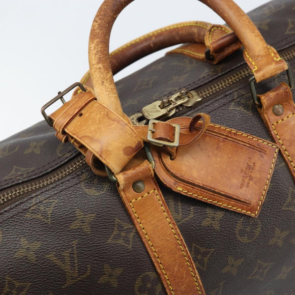 LOUIS VUITTON Monogram Keepall 45 Boston Bag M41428 LV Auth bs33799