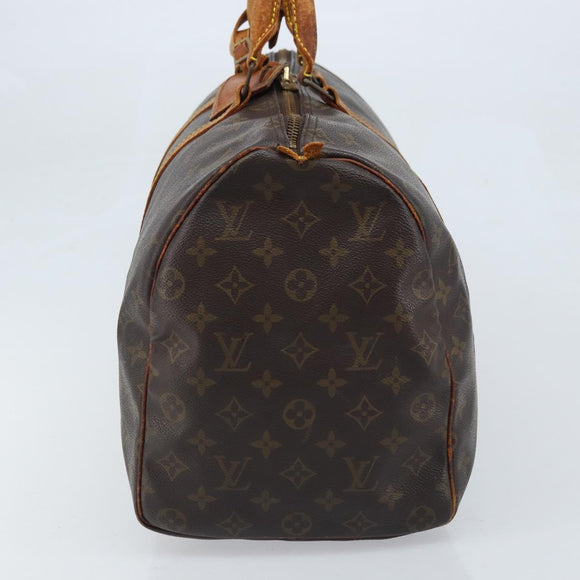 LOUIS VUITTON Monogram Keepall 45 Boston Bag M41428 LV Auth bs33799