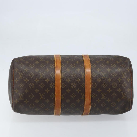 LOUIS VUITTON Monogram Keepall 45 Boston Bag M41428 LV Auth bs33799