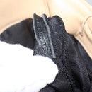 LOEWE Tote Bag Leather Beige Gold Auth bs33808-12