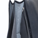 LOEWE Anagram Business Bag Leather Black Silver Auth bs33809-21