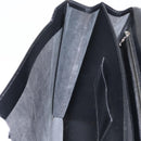 LOEWE Anagram Business Bag Leather Black Silver Auth bs33809-23
