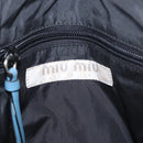 Miu Miu Shoulder Bag Leather Light Blue Auth bs33816-18
