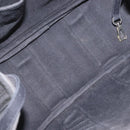 HERMES Valparaiso PM Hand Bag Canvas Leather Black Silver Auth bs33821-10