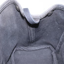 HERMES Valparaiso PM Hand Bag Canvas Leather Black Silver Auth bs33821-18