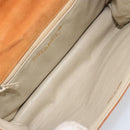 CHANEL Chain Shoulder Bag Suede Brown Gold CC Auth bs33823-16