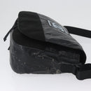 CHANEL Shoulder Bag Patent leather Black Silver CC Auth bs33829-4