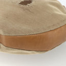 GUCCI Shoulder Bag Canvas Beige Silver 109210 Auth bs33831-16