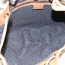 GUCCI Shoulder Bag Canvas Beige Silver 109210 Auth bs33831-11