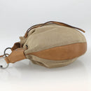 GUCCI Shoulder Bag Canvas Beige Silver 109210 Auth bs33831-3