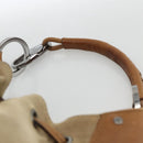 GUCCI Shoulder Bag Canvas Beige Silver 109210 Auth bs33831-8