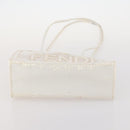 FENDI Pecan Canvas Bag Coated Canvas 4 Set Black Brown white Auth bs33838-12