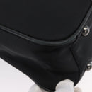 VERSACE Hand Bag Nylon 2way Black Auth bs33839-15