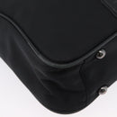 VERSACE Hand Bag Nylon 2way Black Auth bs33839-17