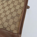 GUCCI GG Canvas Handtasche Beige Gold 002 1122 2684 Auth bs33846-14