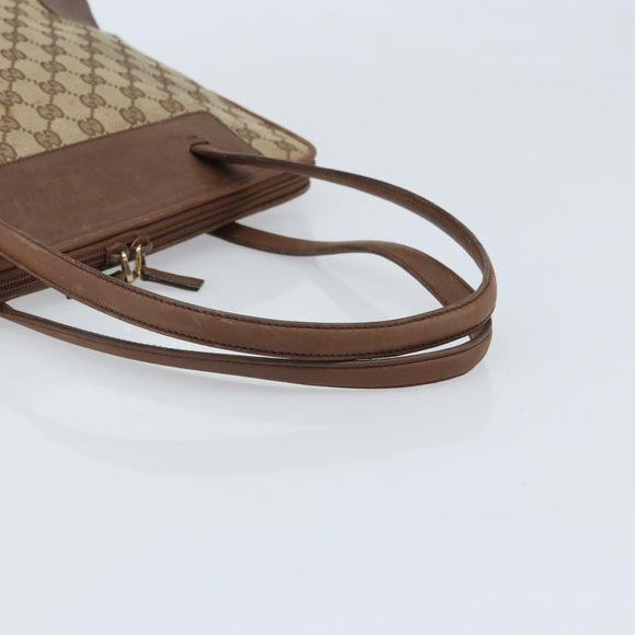 GUCCI GG Canvas Handtasche Beige Gold 002 1122 2684 Auth bs33846
