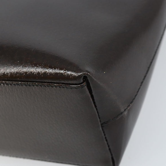 GUCCI Tote Bag Leather Brown 001 2058 3021 Auth bs33849