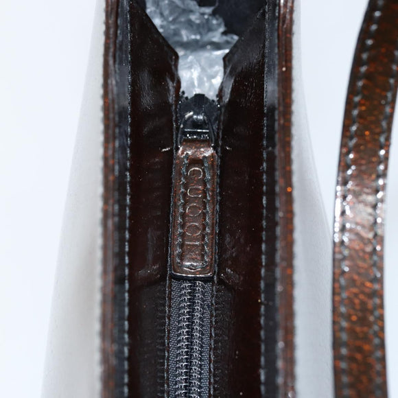 GUCCI Tote Bag Leather Brown 001 2058 3021 Auth bs33849