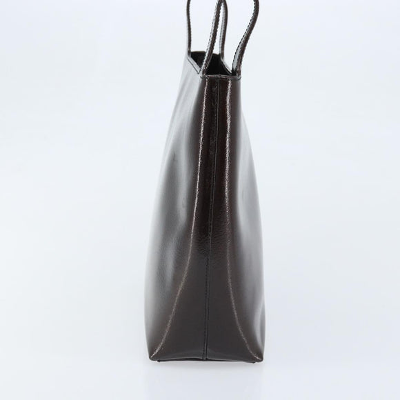 GUCCI Tote Bag Leather Brown 001 2058 3021 Auth bs33849