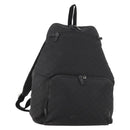 GUCCI GG Canvas Backpack Nylon Black Silver 179606 Auth bs33851-1