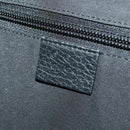 GUCCI GG Canvas Backpack Nylon Black Silver 179606 Auth bs33851-20
