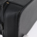 Gianni Versace Clutch Bag Leather Black Gold Auth bs33853-11