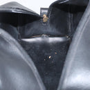 Gianni Versace Clutch Bag Leather Black Gold Auth bs33853-17