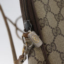 GUCCI GG Supreme Shoulder Bag PVC Beige Gold 97 02 068 Auth bs33854-10