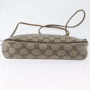 GUCCI GG Supreme Shoulder Bag PVC Beige Gold 97 02 068 Auth bs33854-5