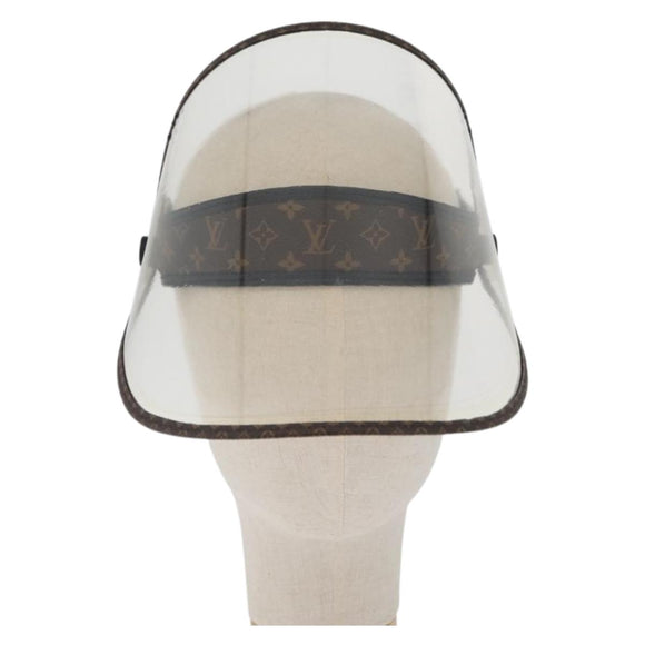 LOUIS VUITTON Monogram Viger LV Shield Sun Visor M76727 LV Auth bs33856