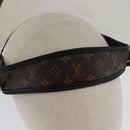 LOUIS VUITTON Monogram Viger LV Shield Sun Visor M76727 LV Auth bs33856-8