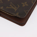 LOUIS VUITTON Monogram Porto Papie Zip Wallet M61207 LV Auth bs33861-15