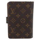 LOUIS VUITTON Monogram Porto Papie Zip Wallet M61207 LV Auth bs33861-2