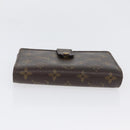 LOUIS VUITTON Monogram Porto Papie Zip Wallet M61207 LV Auth bs33861-4
