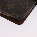 LOUIS VUITTON Monogram Porto Papie Zip Wallet M61207 LV Auth bs33861-14