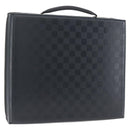 LOUIS VUITTON Damie Grasset Luke Business Bag Navy LV Auth bs33862-1
