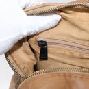 CHANEL Wild Stitch Hand Bag Leather Beige CC Auth bs33863-22